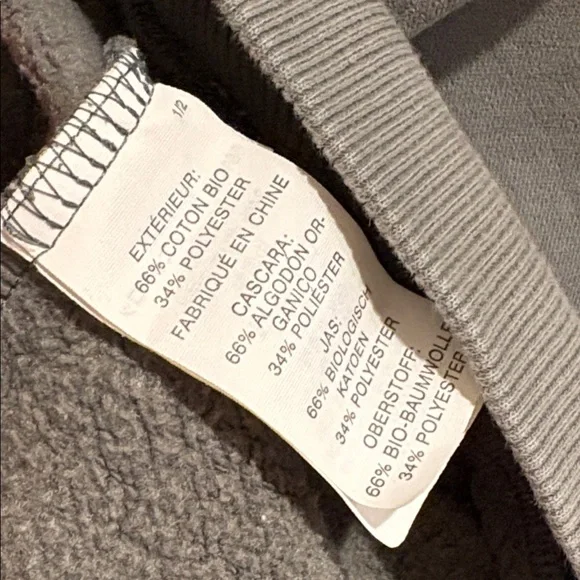 Vuori Restore Full Zip Hoodie in Dusty Pine Oversized Small - Picture 8 of 12